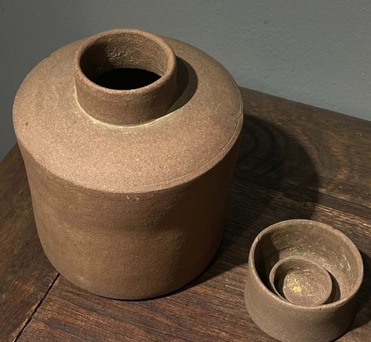 古玩雜項紫砂荼葉罐真品鑒賞圖