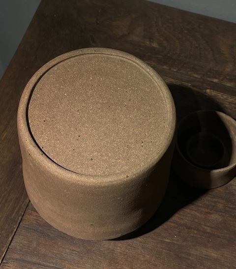古玩雜項紫砂荼葉罐真品鑒賞圖