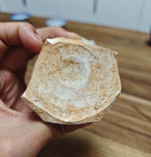 古玩陶瓷湖田窯蓮瓣紋香爐標(biāo)本真品鑒賞圖