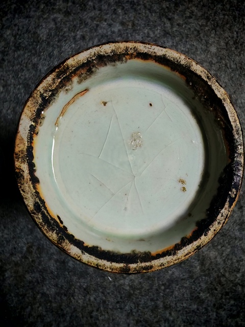 古玩陶瓷纏枝花囍字紋獅耳瓶真品鑒賞圖