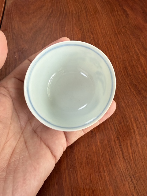 古玩陶瓷青花杯真品鑒賞圖