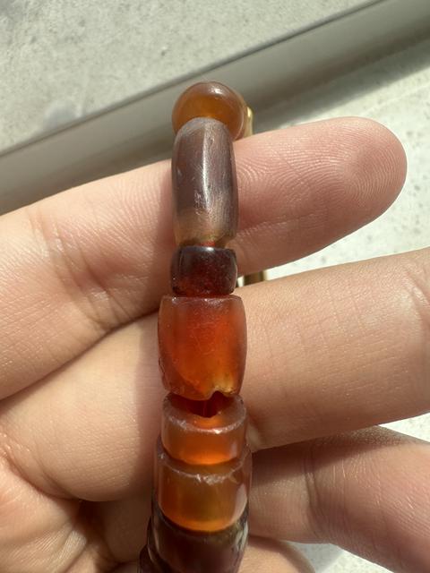 古玩玉器商周瑪瑙真品鑒賞圖