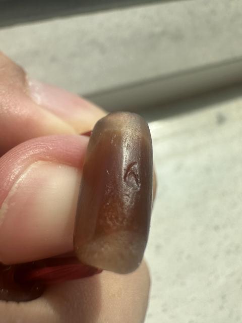 古玩玉器商周瑪瑙真品鑒賞圖