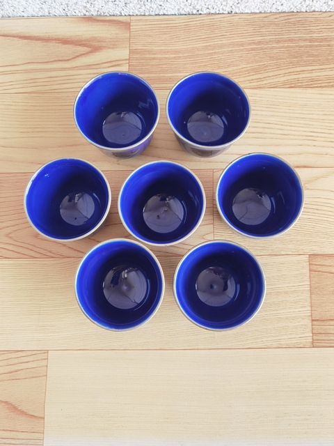 古玩陶瓷藍釉杯拍賣,當前價格298元