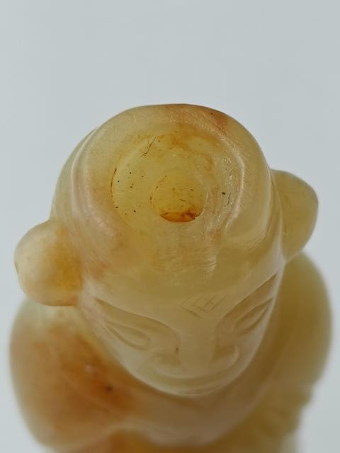 古玩玉器和田玉人真品鑒賞圖
