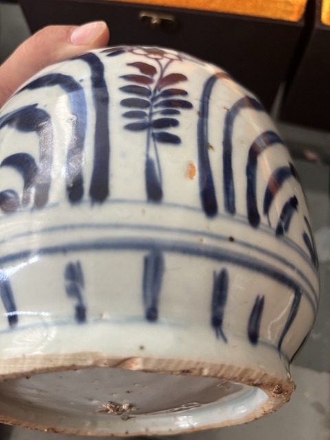 古玩陶瓷花鳥紋青花罐拍賣,當(dāng)前價格9800元
