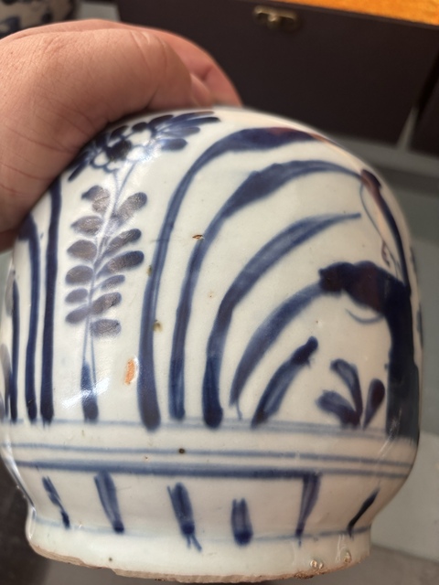 古玩陶瓷花鳥紋青花罐拍賣,當(dāng)前價格9800元