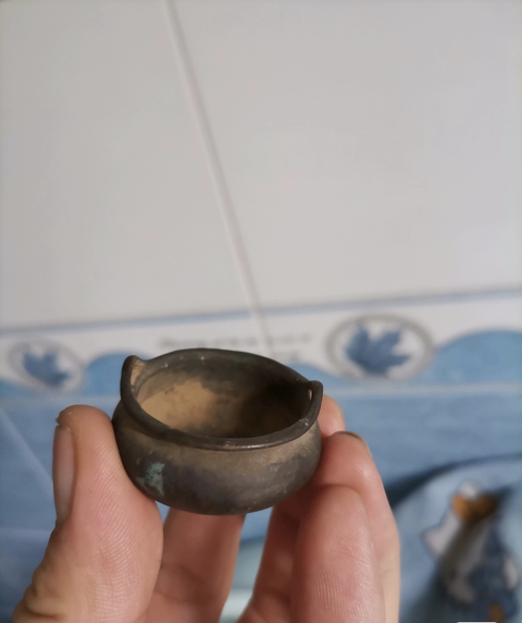 古玩銅器銅香爐真品鑒賞圖