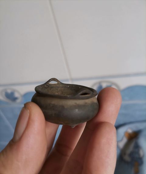 古玩銅器銅香爐真品鑒賞圖