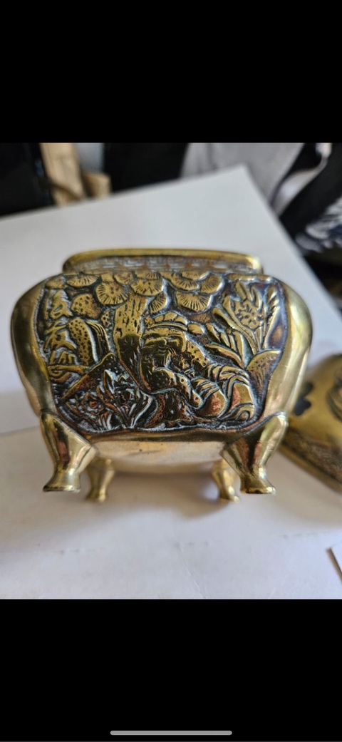 古玩銅器銅爐真品鑒賞圖