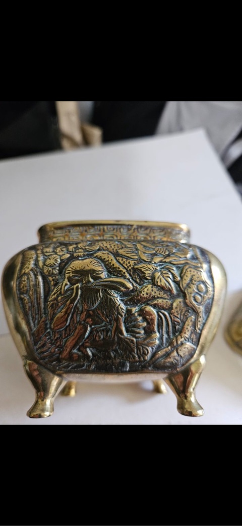古玩銅器銅爐真品鑒賞圖