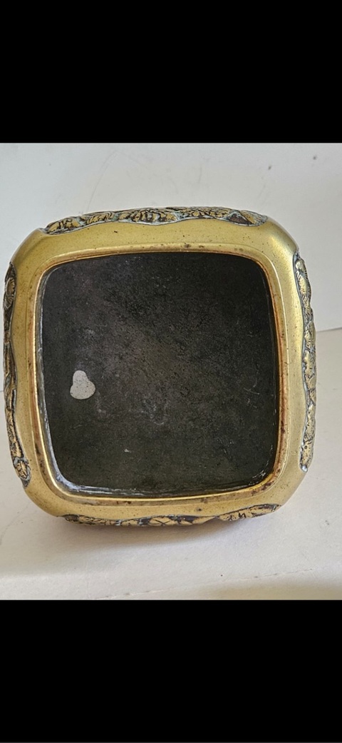 古玩銅器銅爐真品鑒賞圖