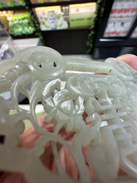 古玩玉器玉鎖真品鑒賞圖