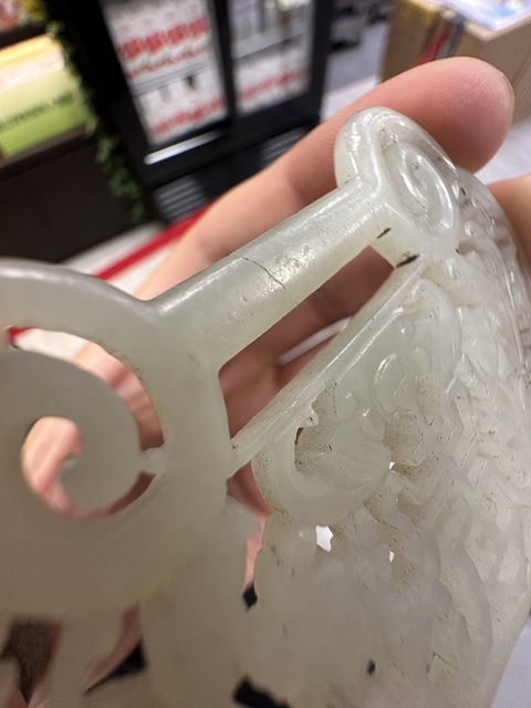古玩玉器玉鎖真品鑒賞圖