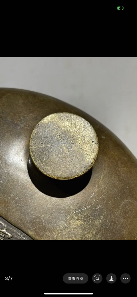 古玩銅器爐子真品鑒賞圖