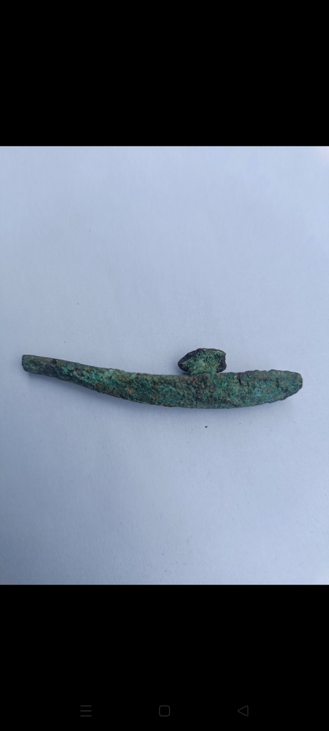 古玩銅器帶鉤真品鑒賞圖