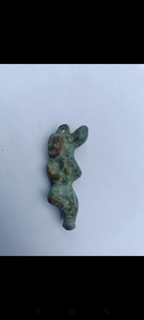 古玩銅器青銅農具真品鑒賞圖