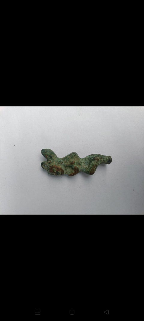 古玩銅器青銅農具真品鑒賞圖