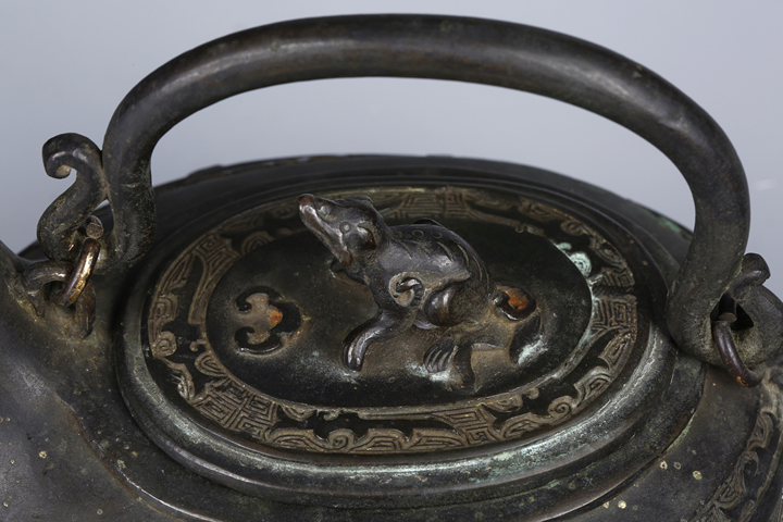 古玩銅器銅壺真品鑒賞圖