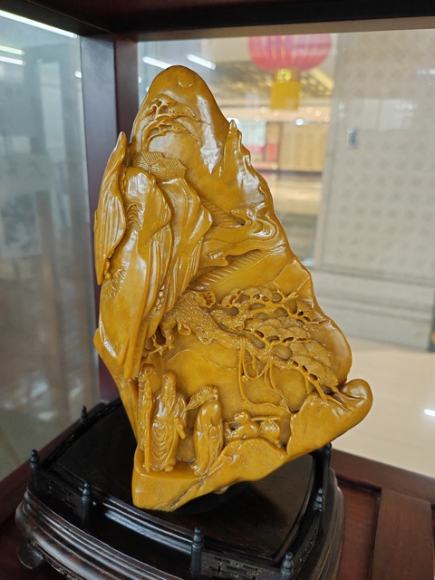 古玩雜項老撾石擺件真品鑒賞圖
