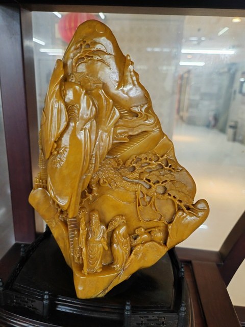 古玩雜項老撾石擺件真品鑒賞圖