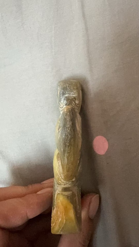 古玩玉器做舊仿古“玉人”真品鑒賞圖