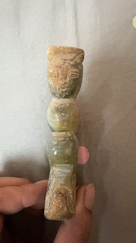 古玩玉器做舊仿古“玉人”真品鑒賞圖