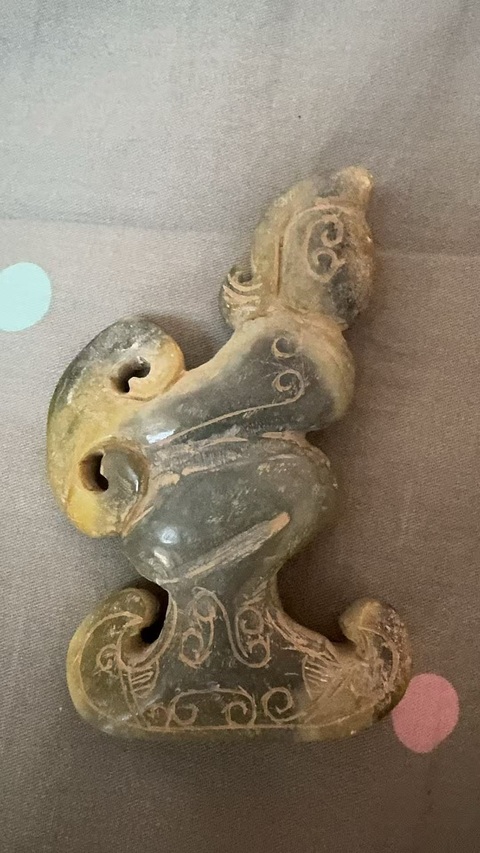 古玩玉器做舊仿古“玉人”真品鑒賞圖