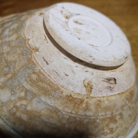 古玩陶瓷鞏縣窯褐釉唇口碗真品鑒賞圖