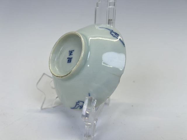 古玩陶瓷清中期·青花童子牧牛碟拍賣，當前價格297元