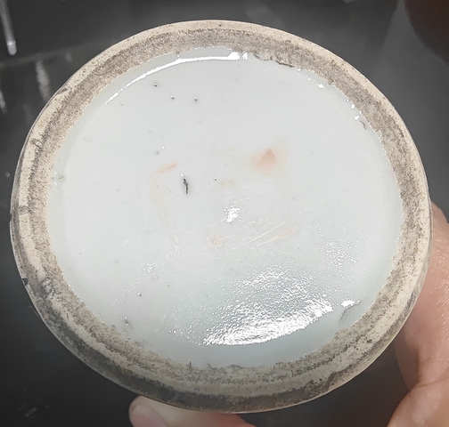 古玩陶瓷民國粉彩花鳥筆筒真品鑒賞圖