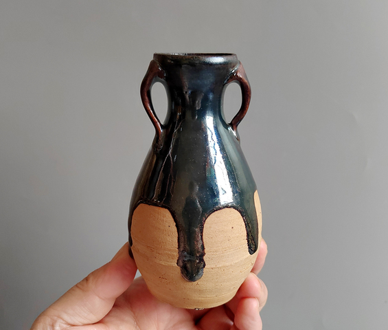 古玩陶瓷雙系瓶真品鑒賞圖