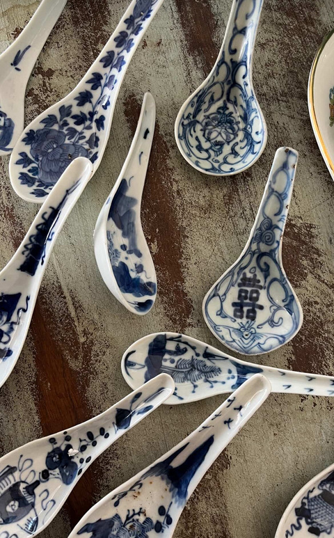 古玩陶瓷青花勺子真品鑒賞圖
