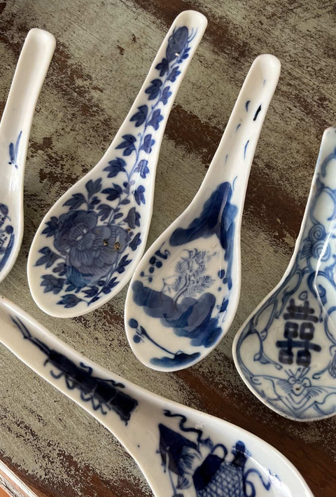 古玩陶瓷青花勺子真品鑒賞圖