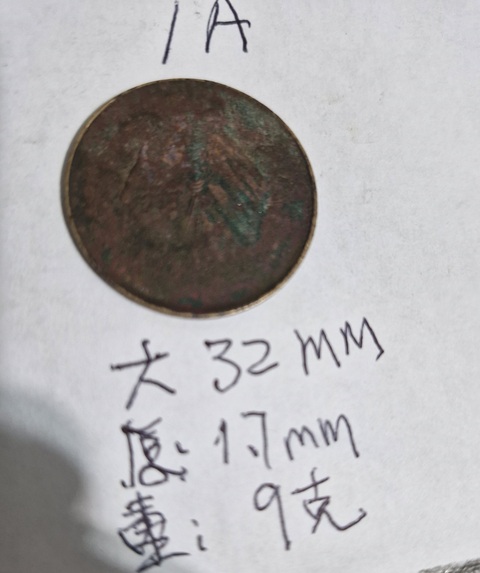 古玩錢幣民國雙旗銅元真品鑒賞圖