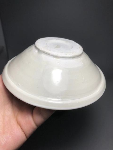 古玩陶瓷晚唐,邢窯白釉碗拍賣,當前價格6000元