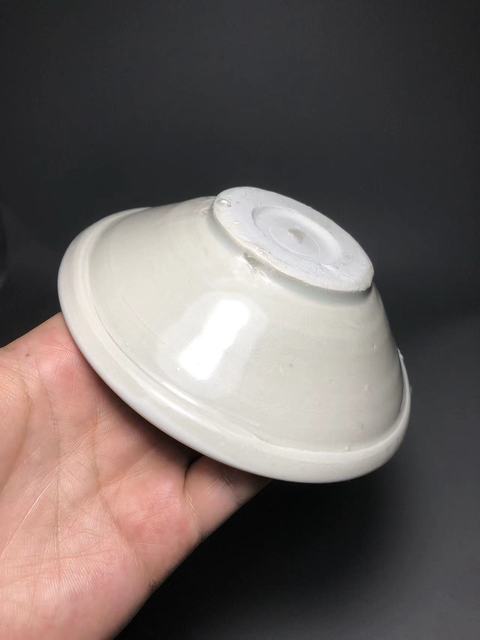 古玩陶瓷晚唐,邢窯白釉碗拍賣,當前價格6000元