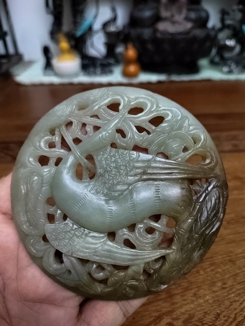 古玩玉器天鵝佩真品鑒賞圖