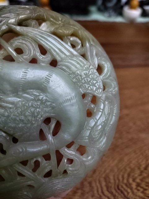 古玩玉器天鵝佩真品鑒賞圖