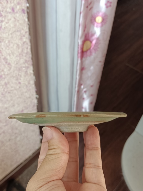 古玩陶瓷東溝青瓷盤真品鑒賞圖