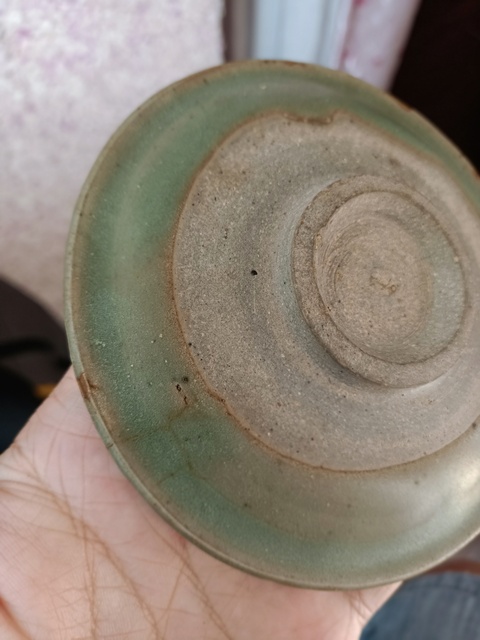 古玩陶瓷東溝青瓷盤真品鑒賞圖