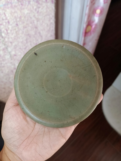 古玩陶瓷東溝青瓷盤真品鑒賞圖