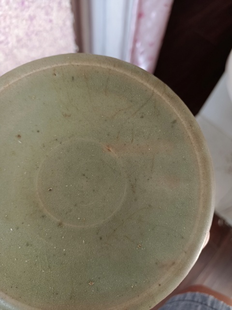 古玩陶瓷東溝青瓷盤真品鑒賞圖