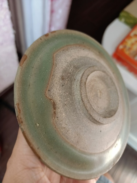 古玩陶瓷東溝青瓷盤真品鑒賞圖