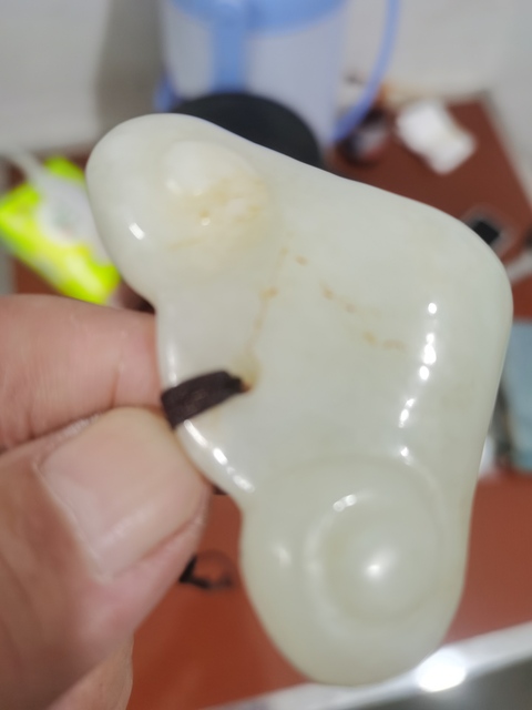 古玩玉器玉墜真品鑒賞圖