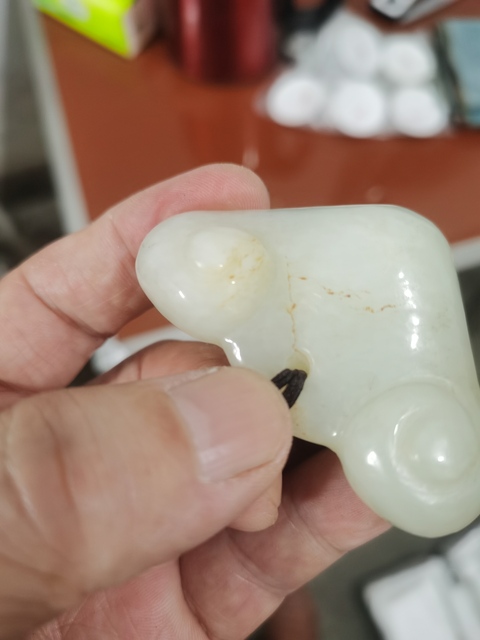 古玩玉器玉墜真品鑒賞圖