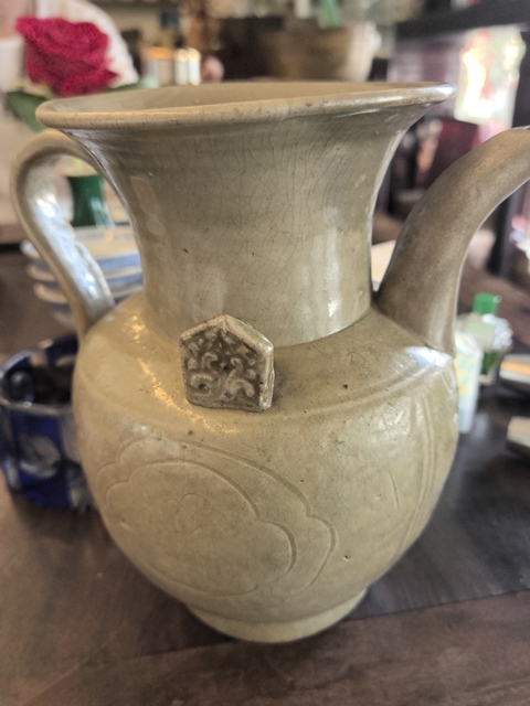 古玩陶瓷青釉執(zhí)壺真品鑒賞圖