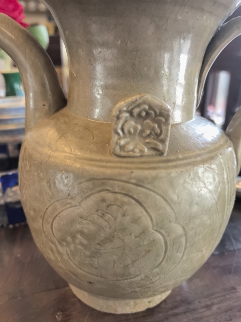 古玩陶瓷青釉執(zhí)壺真品鑒賞圖