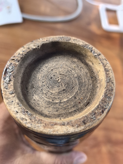 古玩陶瓷抗戰瓶真品鑒賞圖