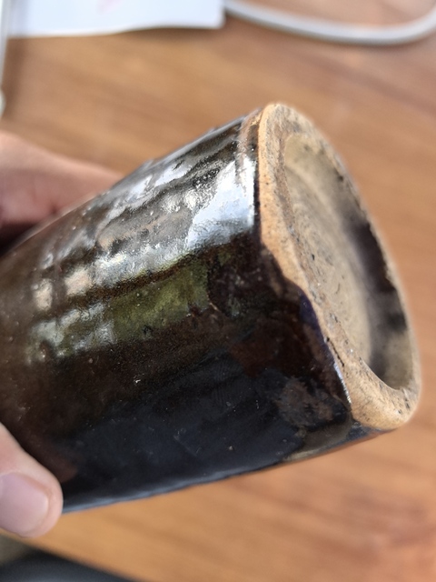 古玩陶瓷抗戰瓶真品鑒賞圖